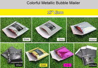 15x13 cm Fioletowy metalowy mailer Bubble Łatwy w użyciu dzięki doskonałej odporności na wstrząsy