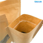 Woreczki papierowe do pakowania kawy w torebki foliowe z przezroczystym okienkiem na żywność