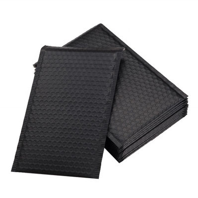 Czarne koperty kopertowe bąbelkowe z papieru pakowego 104g / m², wzmocnione, samoprzylepne koperty 220 * 280 mm